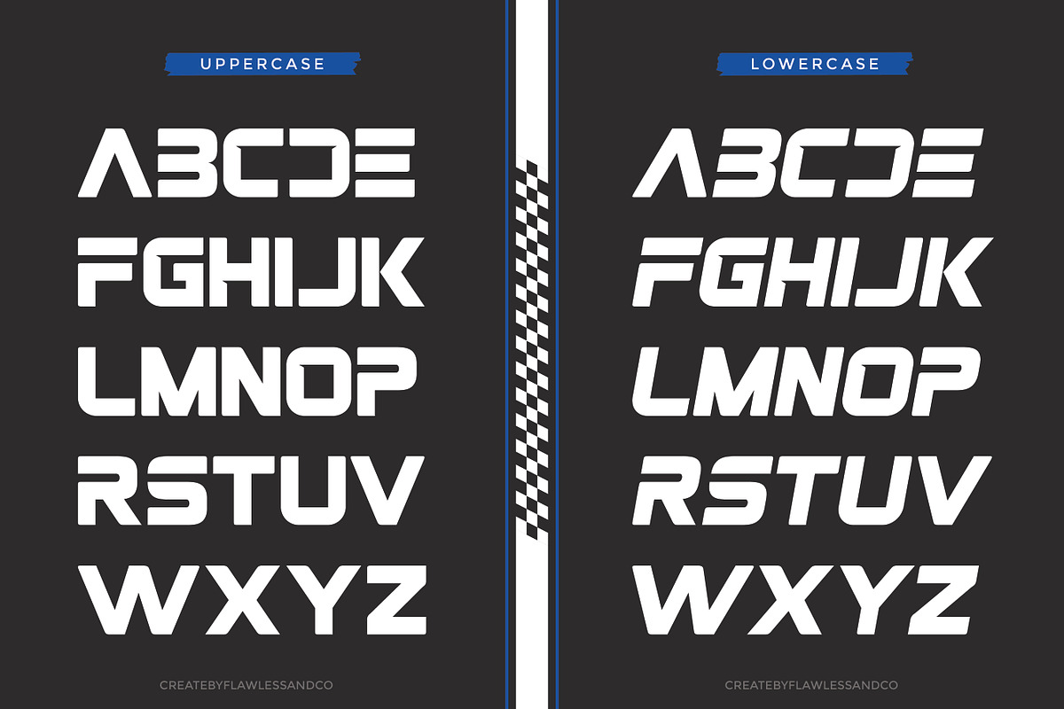 Grecho Turbo - Sport Racing Font, a Font by Flawless And Co (Photo 8 of 10)