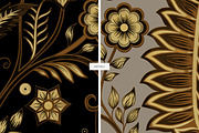 Orsani Traditional Prints And Motifs, a Pattern Graphic by LEAFure (Thumbnail 8 of 10)