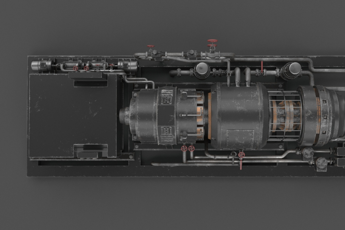 Machinery device, an Object 3D Model by maxpsr (Photo 5 of 7)