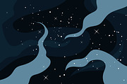 7 Sets of Abstract Space Background, a Technology Illustration by badrusblue (Thumbnail 2 of 7)