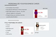 Professional Business Card Template, a Business Card Template by B2 Studio (Thumbnail 7 of 11)