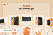 Digital Device 3D Icon Collection, a Technology Illustration by twinstd (Thumbnail 1 of 6)