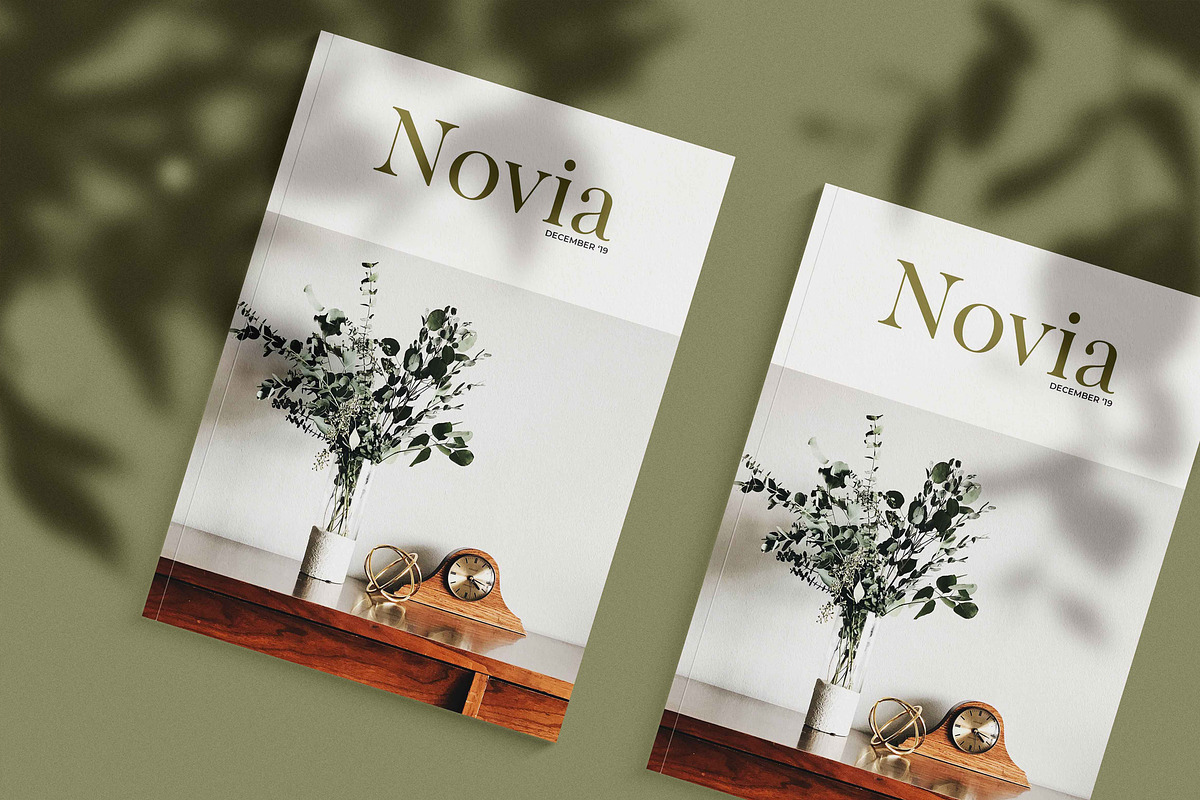 Novia Photo Magazine Mock-Up, a Print Template by Eugene Tantsurin (Photo 8 of 14)