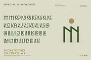 Monterio - Modern Art Deco Typeface, a Sans Serif Font by CCS Type (Thumbnail 26 of 29)