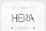 Hera Display Font, a Serif Font by infernostudio3 (Thumbnail 1 of 10)