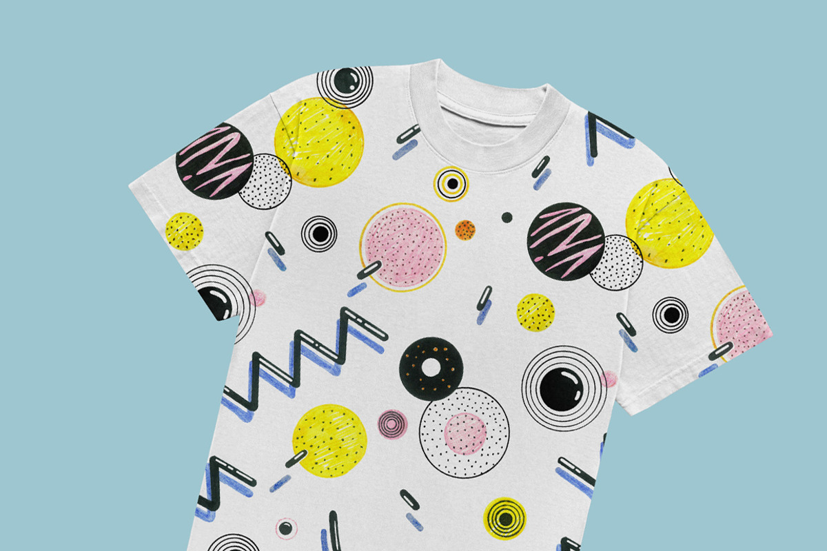Zigzags & Circles: Seamless pattern, a Pattern Graphic by Volga_Store (Photo 7 of 10)