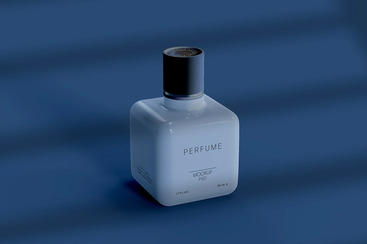 Perfume Bottle Mockup, an Advertising Mockup by skybluecreative (Photo 2 of 2)