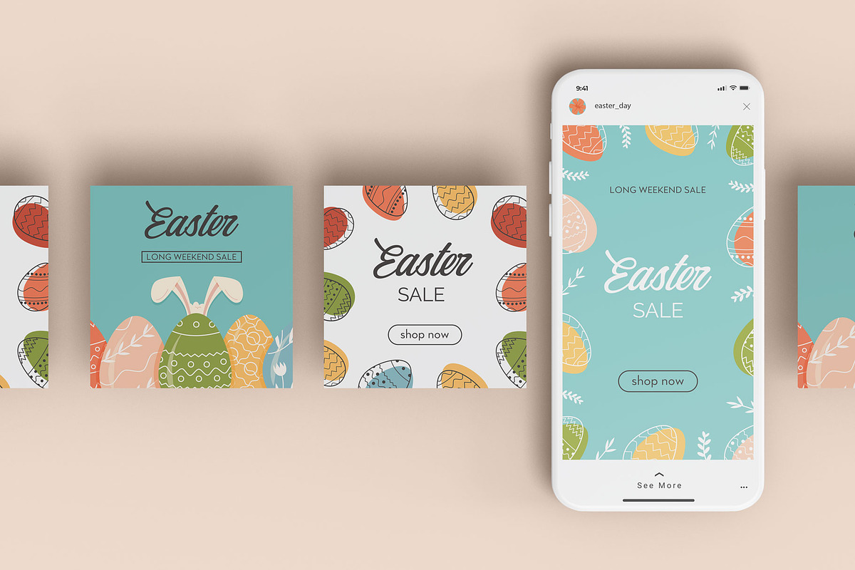 Easter Eggs Collection, a Graphic by millering (Photo 7 of 12)