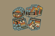 Mother Earth Badge Pack, an Illustration by Firowerk (Thumbnail 6 of 7)