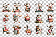 Whimsical Farm School PNG, an Animal Illustration by Nicolle's Colorful Art (Thumbnail 3 of 5)