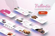 Valentia - Love Powerpoint Template, a Presentation Template by Jegtheme (Thumbnail 1 of 4)