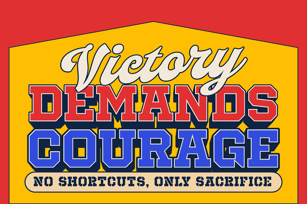 Native Baseball - Font Duo, a Slab Serif Font by The Native Saint Club (Photo 15 of 16)
