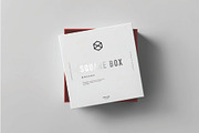 Square Shoe Box Mockup, a Packaging Mockup by DesignRushMarket (Thumbnail 2 of 7)