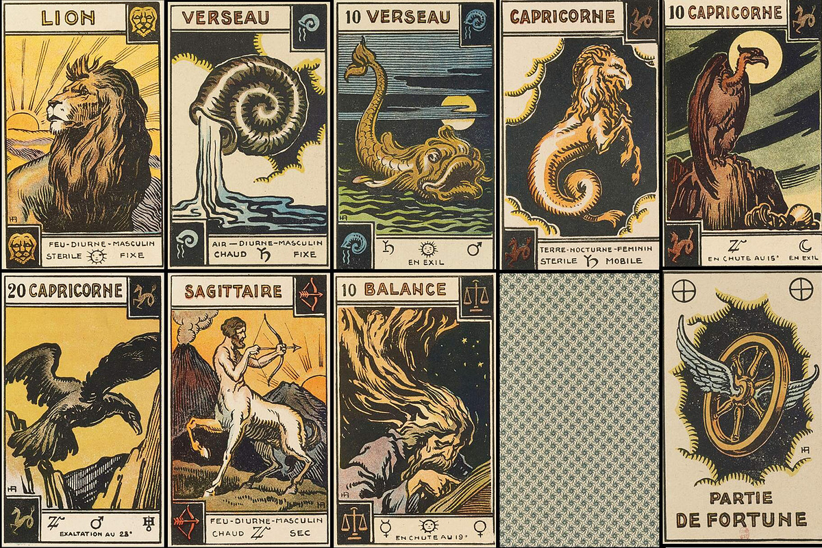 Vintage Tarot Card Illustrations, an Animal Illustration by Dene Studios (Photo 6 of 7)