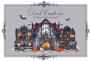 Dark Castle era. Watercolor graphic, an Object Graphic by ma_i_vi (Thumbnail 1 of 10)