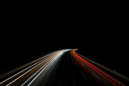 Highway at night featuring canon, mark iii, and motorway