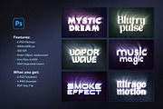 Smoke Effects for Text and Logos, a Layer Style Add-On by Andrew Skoch Design (Thumbnail 8 of 9)