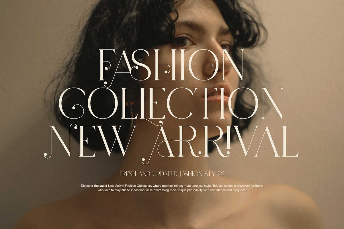 Navara Elegant Ligature Serif Font, a Serif Font by Graphicxell (Photo 5 of 8)
