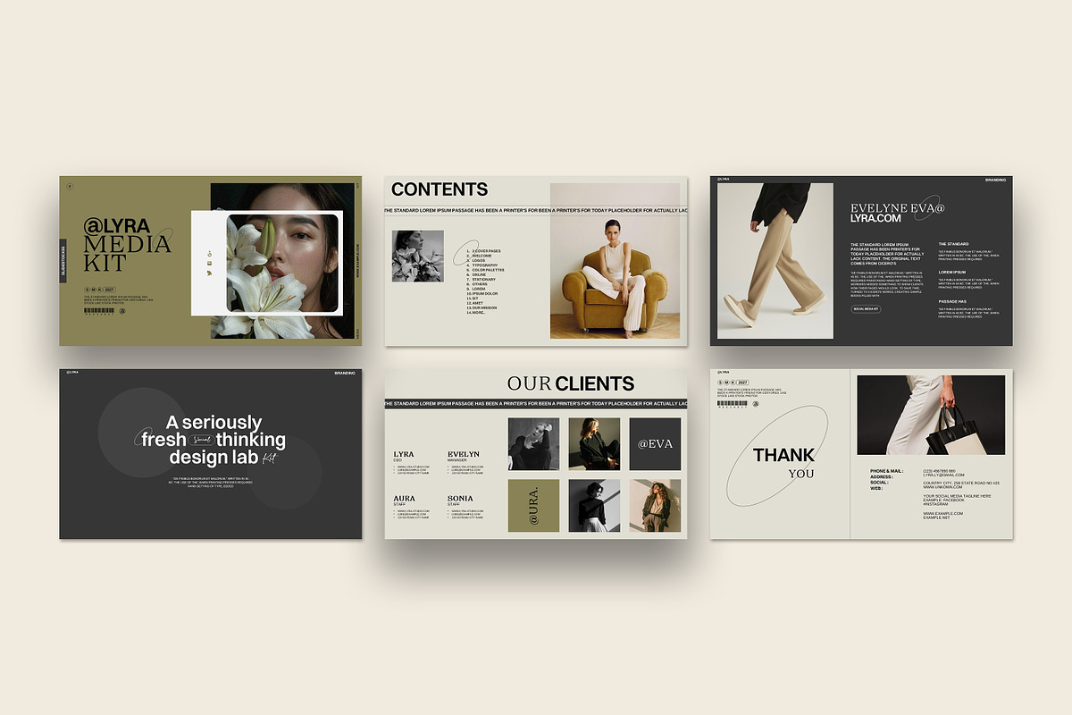 Lyra | Media Kit Template, a Presentation Template by slidestock55 (Photo 10 of 13)