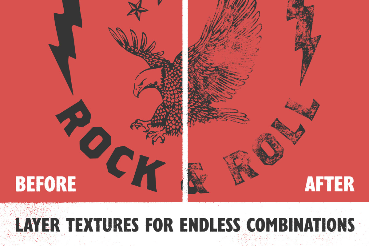 Rolled Ink Texture Collection, a Texture Graphic by Brent Galloway (Photo 5 of 7)