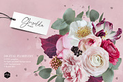 Isolated real flowers clipart set, an Object Graphic by The Graphic Parade (Thumbnail 1 of 14)