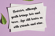 Simple Quirky | Script Font, a Handwritten Font by Scratchones (Thumbnail 4 of 9)