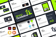 Lorvinm | Brand Guidelines Template, a Presentation Template by Artisan Vibes (Thumbnail 1 of 8)
