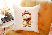Cute Teddy Bear Clipart - Teddy Bear, an Illustration by Sublimation Artist (Thumbnail 6 of 6)