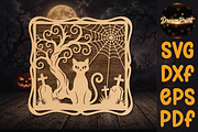 Black Cat Halloween SVG, an Object Graphic by DreamPrint404 (Thumbnail 1 of 3)