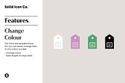 Tags and Labels Icons, a Solid Icon by Solid Icon Co (Thumbnail 3 of 6)