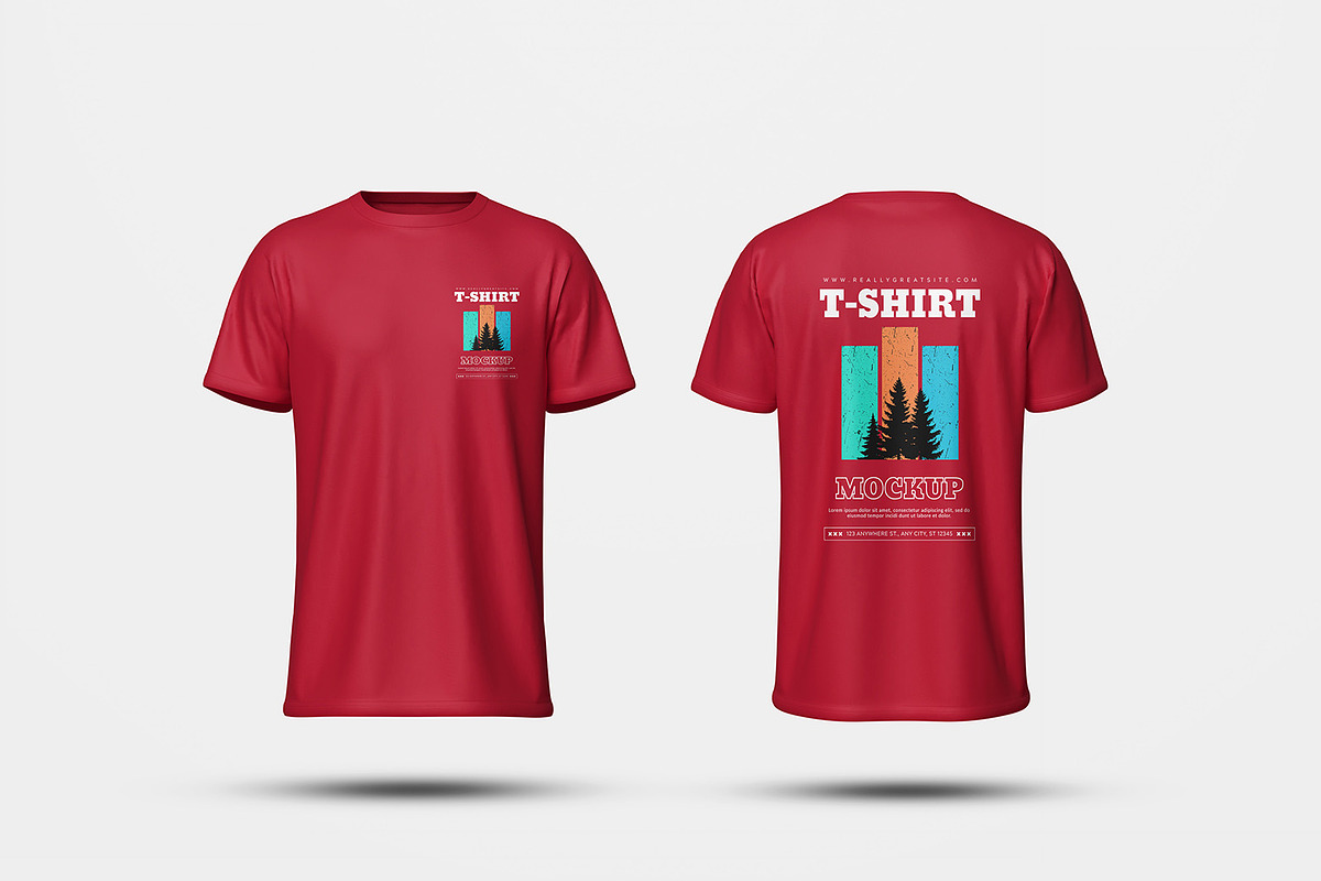 T-Shirt Mockup, a Shirt Mockup by mahremdesign (Photo 5 of 5)
