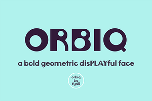 Orbiq Font