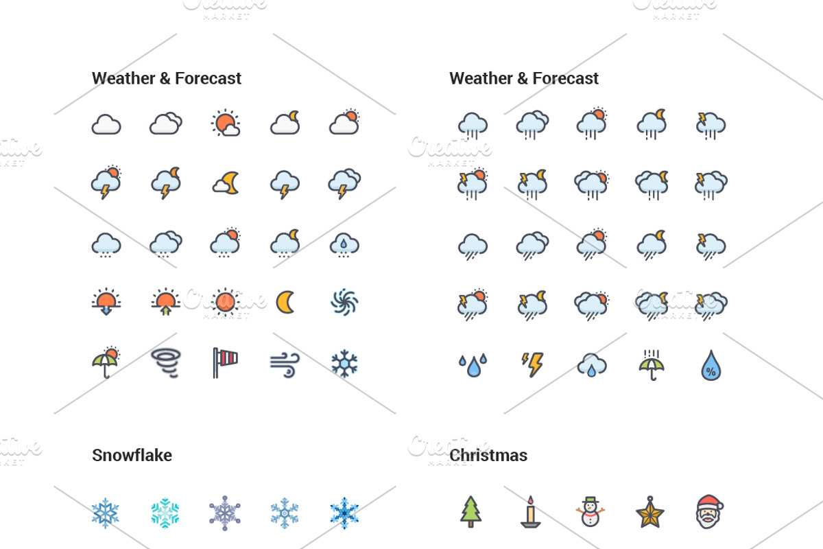 1500 Line Color Icons Pack, an Icon by WORAKAMON Design Studio (Photo 8 of 17)
