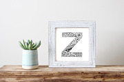 Ornamental alphabet, an Object Graphic by Pippi Draws (Thumbnail 4 of 4)