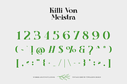Killi Von Meistra, a Serif Font by ilhamtaro (Thumbnail 8 of 11)