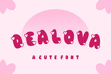 Dealova - Cute Font