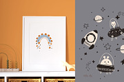 Space. Little astronauts, an Animal Illustration by tata_ota (Thumbnail 5 of 13)