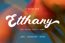 Etthany - Retro Script Font