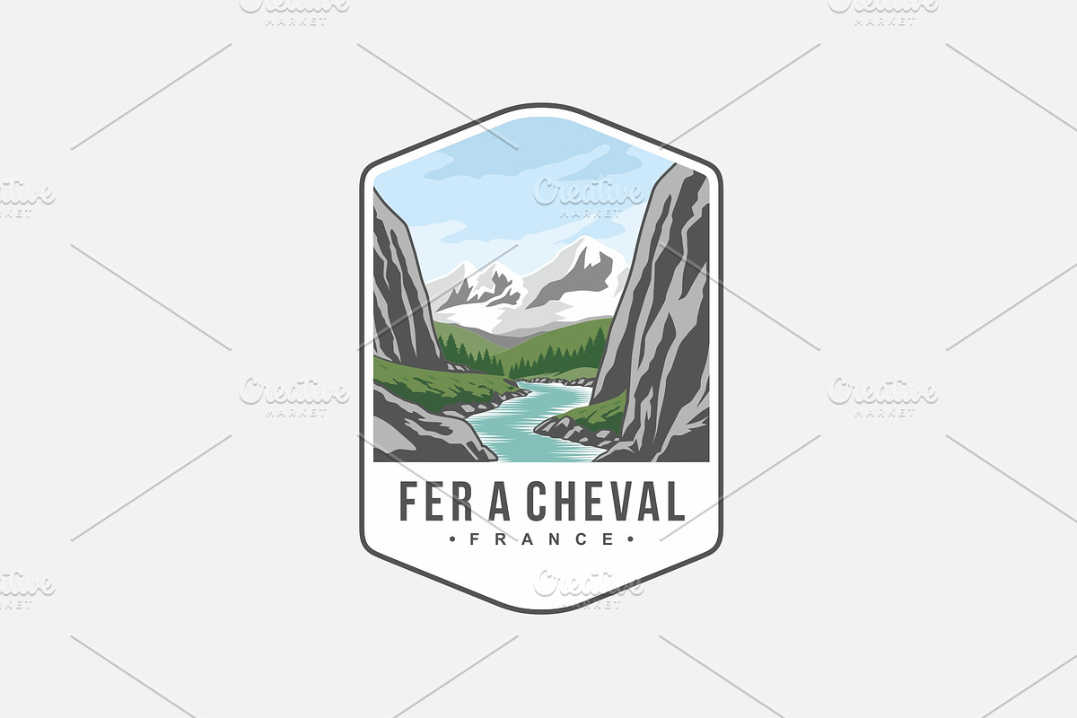 Fer a cheval National Park logo