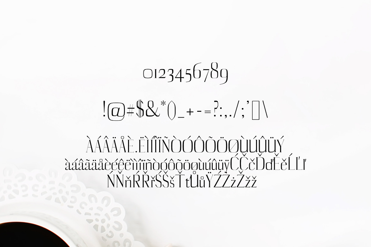 Catheryn Serif Typeface preview 4