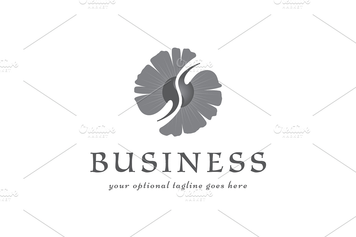 Ginkgo Yin Yang Custom Logo, a Branding & Logo Template by ARTE MIGUEL (Photo 3 of 3)