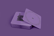 3d Cardboard Coasters Mockup, a Product Mockup by The Rose Project (Thumbnail 2 of 3)