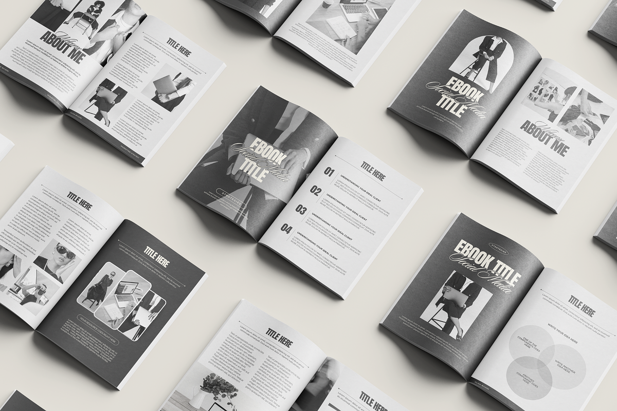 Ebook Workbook Canva Template, a Marketing Template by MiavoDesign (Photo 3 of 6)