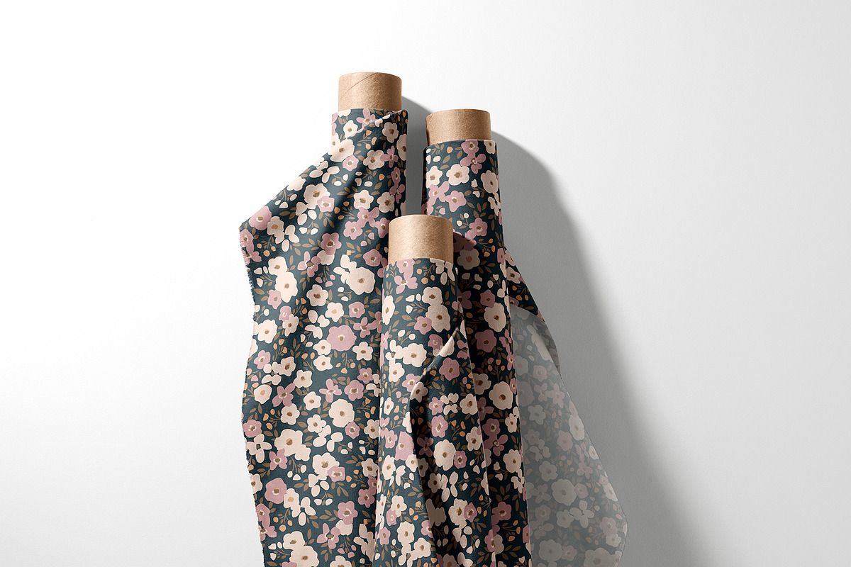 Botanical Elegant Floral Pattern, a Pattern Graphic by StudioGlouna (Photo 2 of 13)