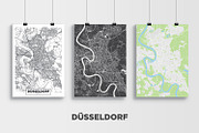 5 maps of Germany cities set 2, an Education Illustration by MaximGertsen (Thumbnail 3 of 9)