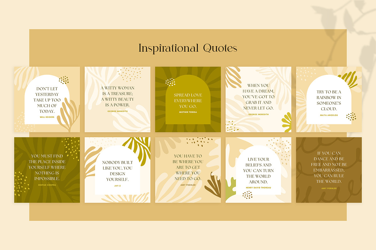 Instagram Template Bundle in CANVA, a Social Media Template by RWstudio (Photo 2 of 8)