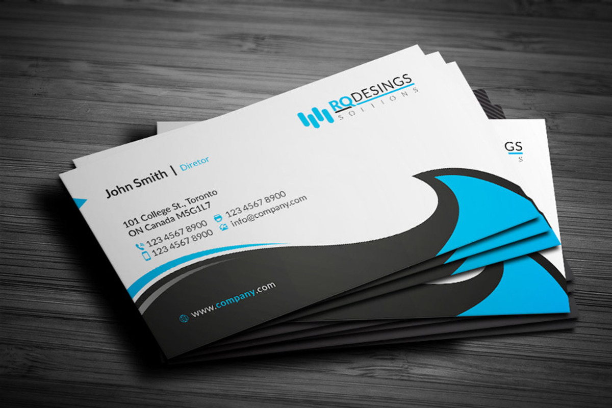 Corporate Business Card 17, a Business Card Template by RQ Designs (Photo 1 of 4)
