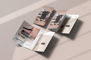 Tri-Fold DL Brochure Mock-up, an Advertising Mockup by Yogurt86 (Thumbnail 14 of 17)
