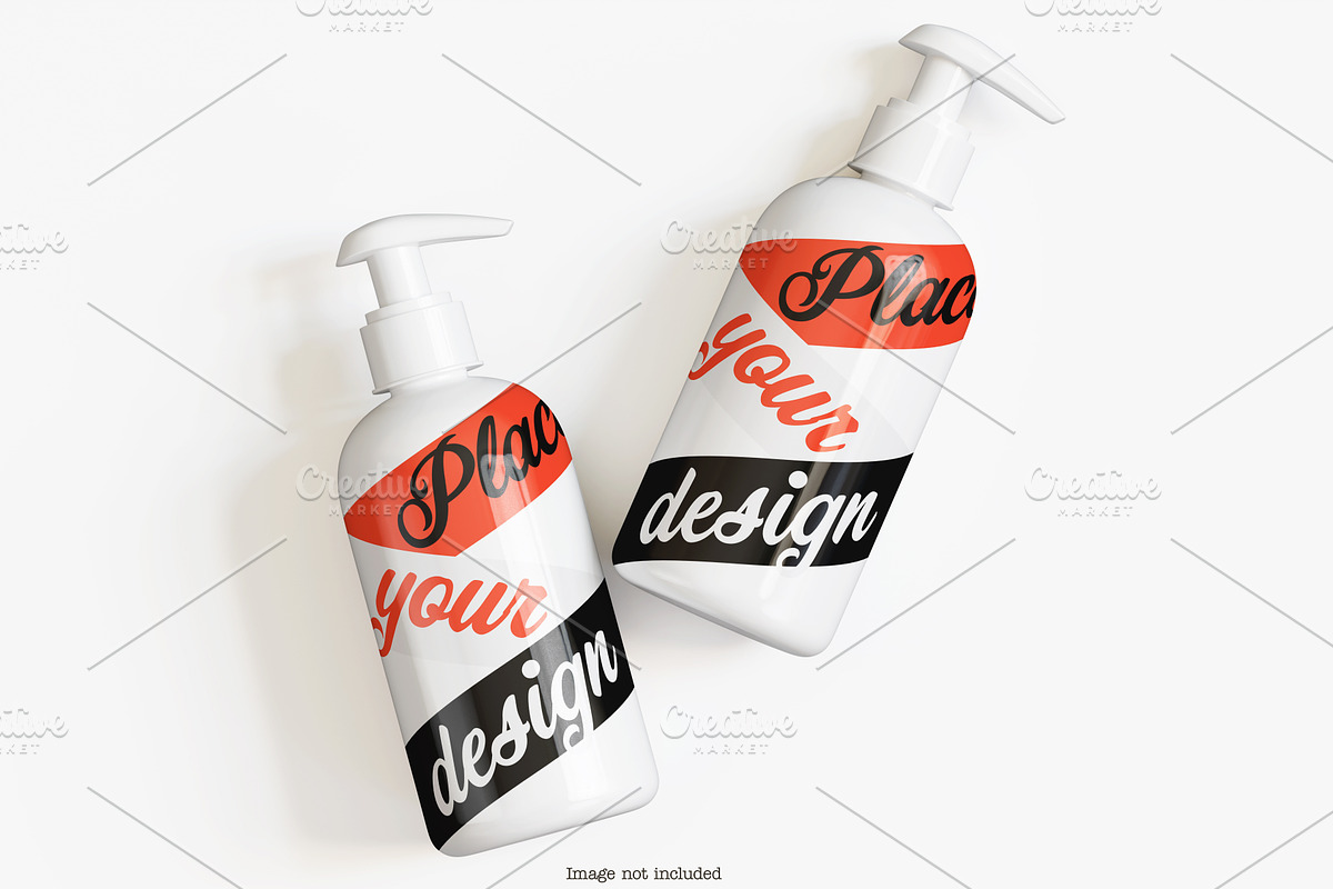 Cosmetic pump mockup bundles, a Cups & Container Mockup by Ambo Ampeng (Photo 17 of 32)