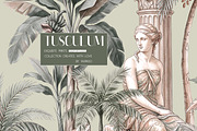 TUSCULUM– Classical Statue Prints, a Pattern Graphic by YARROO (Thumbnail 1 of 10)